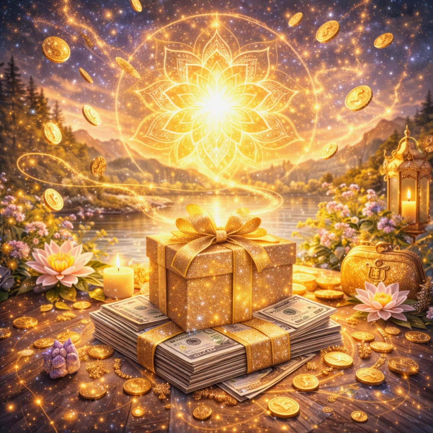 Geldgeschenk für Melanie Braun - Cosmic Contact