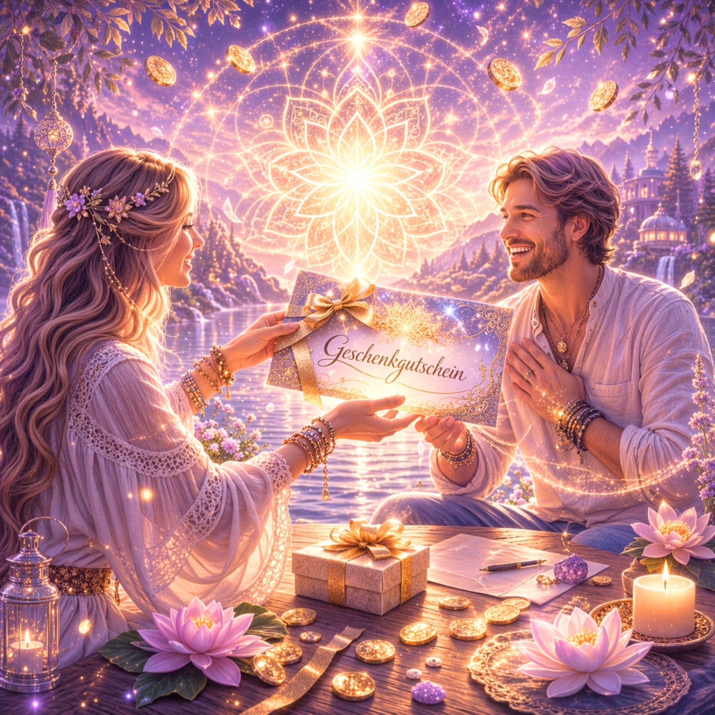 Spiritueller Geschenkgutschein
