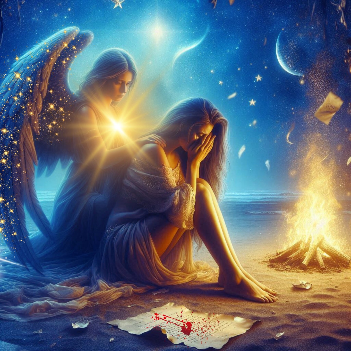 Letting go in love: comfort and spiritual healing in times of grief - session with Ashtar