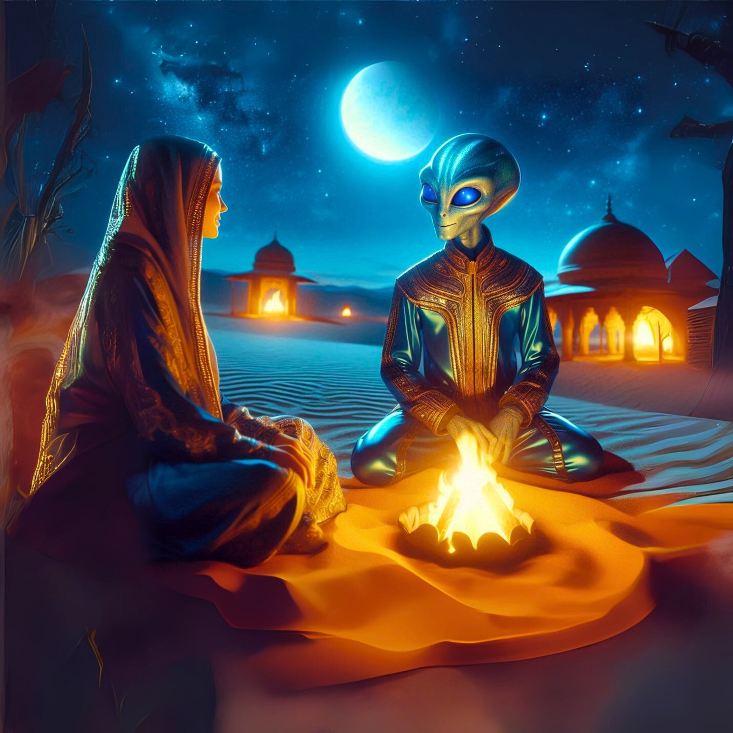 Star Child – Recognize Your Value: 5D Meditation for ET Contact at Eye Level - MP3