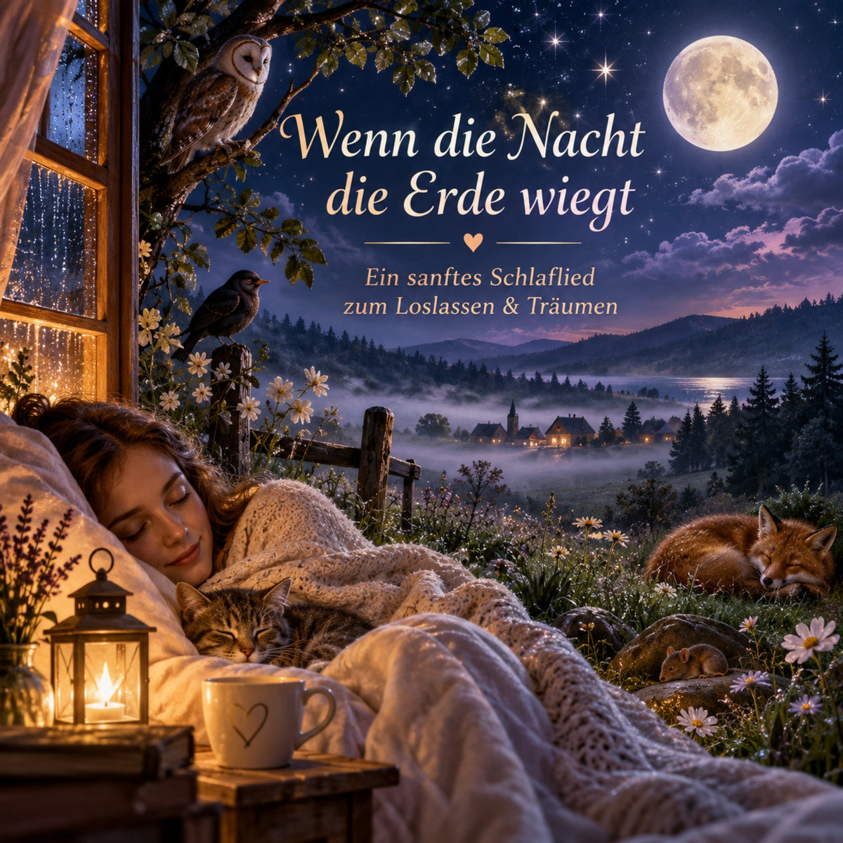Wenn die Nacht die Erde wiegt: Schlaf schön und träume süß – Seelenlied – MP3