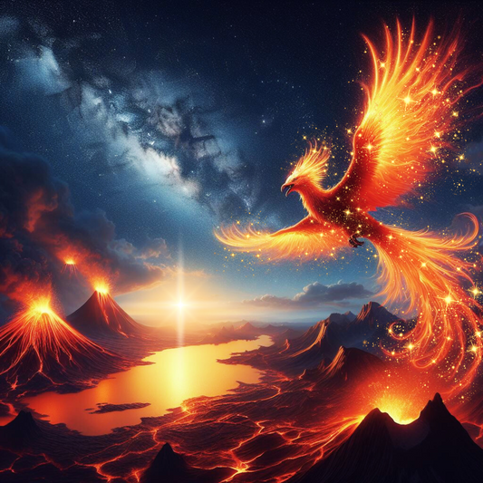 On the wings of the phoenix: an unforgettable dream journey into the world of fire