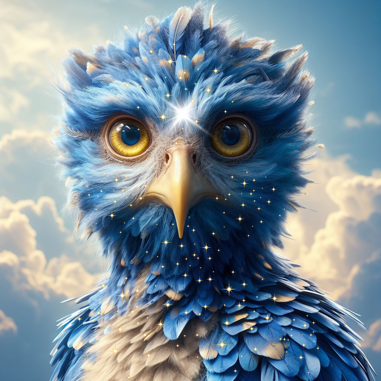 Blue Avians, eine Vogelgruppe der 12. Dimension, die Menschen hilft zu erwachen.