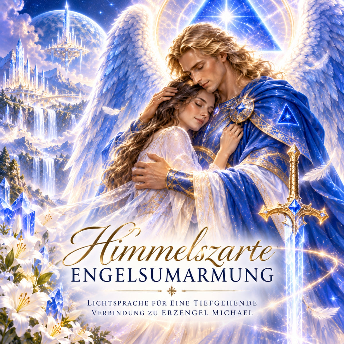 Himmelszarte Engelsumarmung: Lichtsprache für eine tiefe Verbindung zu Erzengel Michael - Audio Download