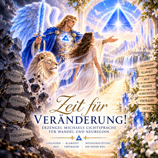 Zeit für Veränderung! Erzengel Michaels Lichtsprache für Wandel und Neubeginn - Audio Download