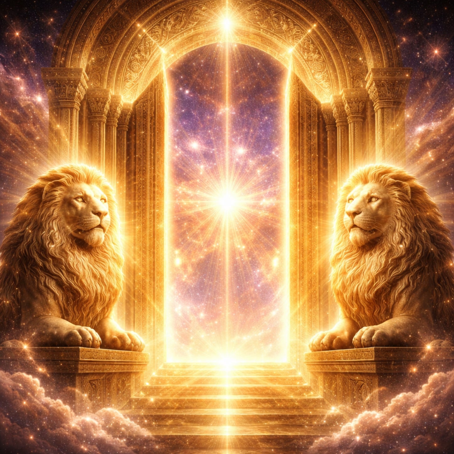 La Magia Radiante del Portal del León: Lenguaje de Luz para una Transformación Interior Profunda - Lyrans - Descarga de Audio 