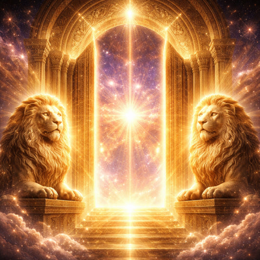 La Magia Radiante del Portal del León: Lenguaje de Luz para una Transformación Interior Profunda - Lyrans - Descarga de Audio 