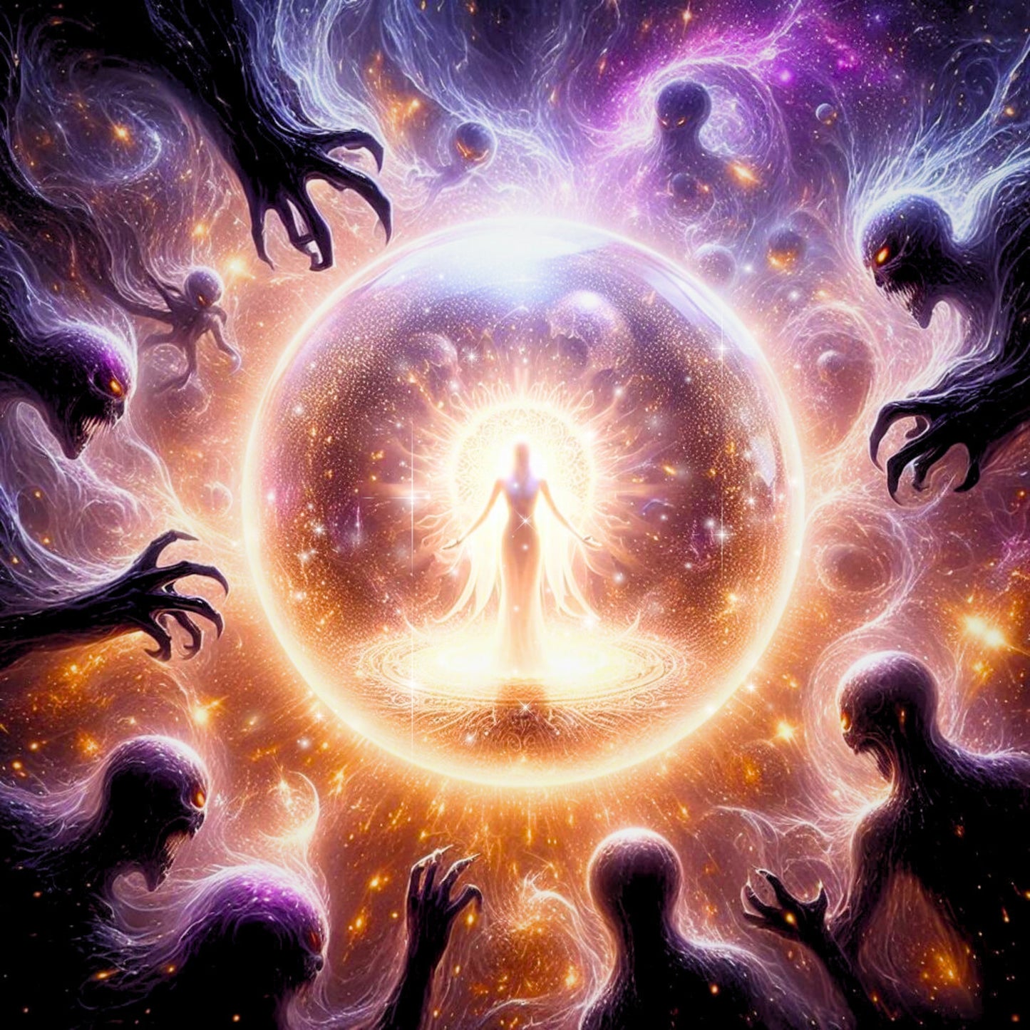 In den Schutz: Metharia-Lichtsprache zum Schutz vor dunklen Kräften und Einflussnahmen – Ashtar Sheran - MP3