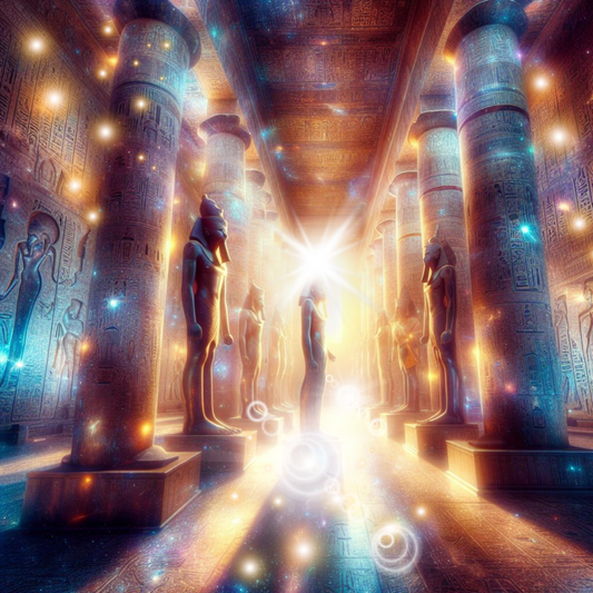 Sekhmet's Zauber: Eine mystische Reise ins alte Ägypten mit stärkender Lichtsprache-Aktivierung