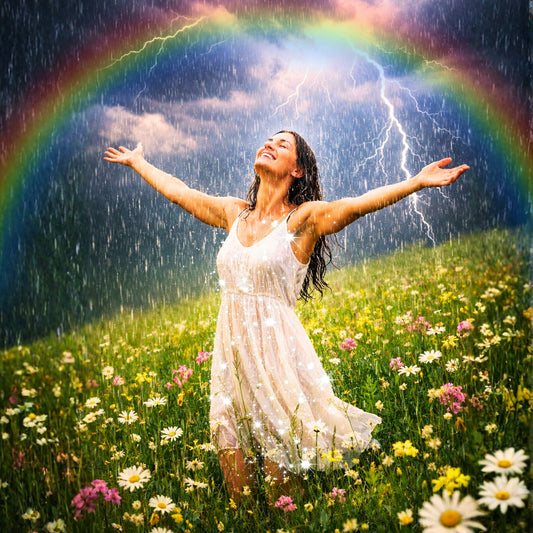 Tanze im Regen: Metharia Lichtsprache zur Auflösung emotionaler Verletzungen - von Vegan - MP3