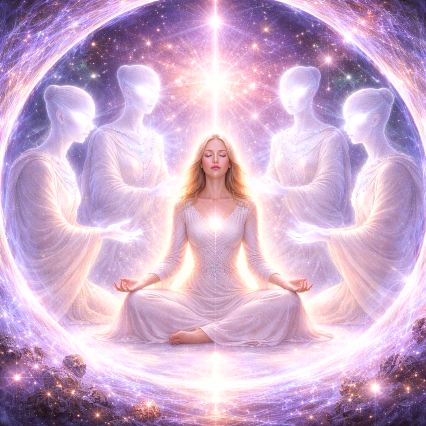 Protection from the Stars: Light Language to Strengthen the Connection to Your Galactic Team - Lyrans - MP3 Download