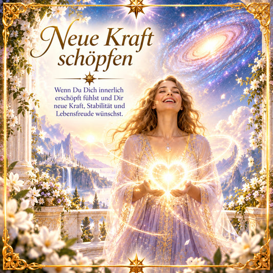 Neue Kraft schöpfen: Wenn Deine Seele wieder auftanken möchte – mit Andromeda Rex (60 Min.)